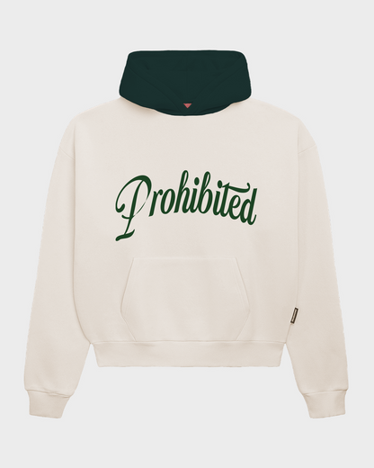 Prohibited Contrast Hoodie
