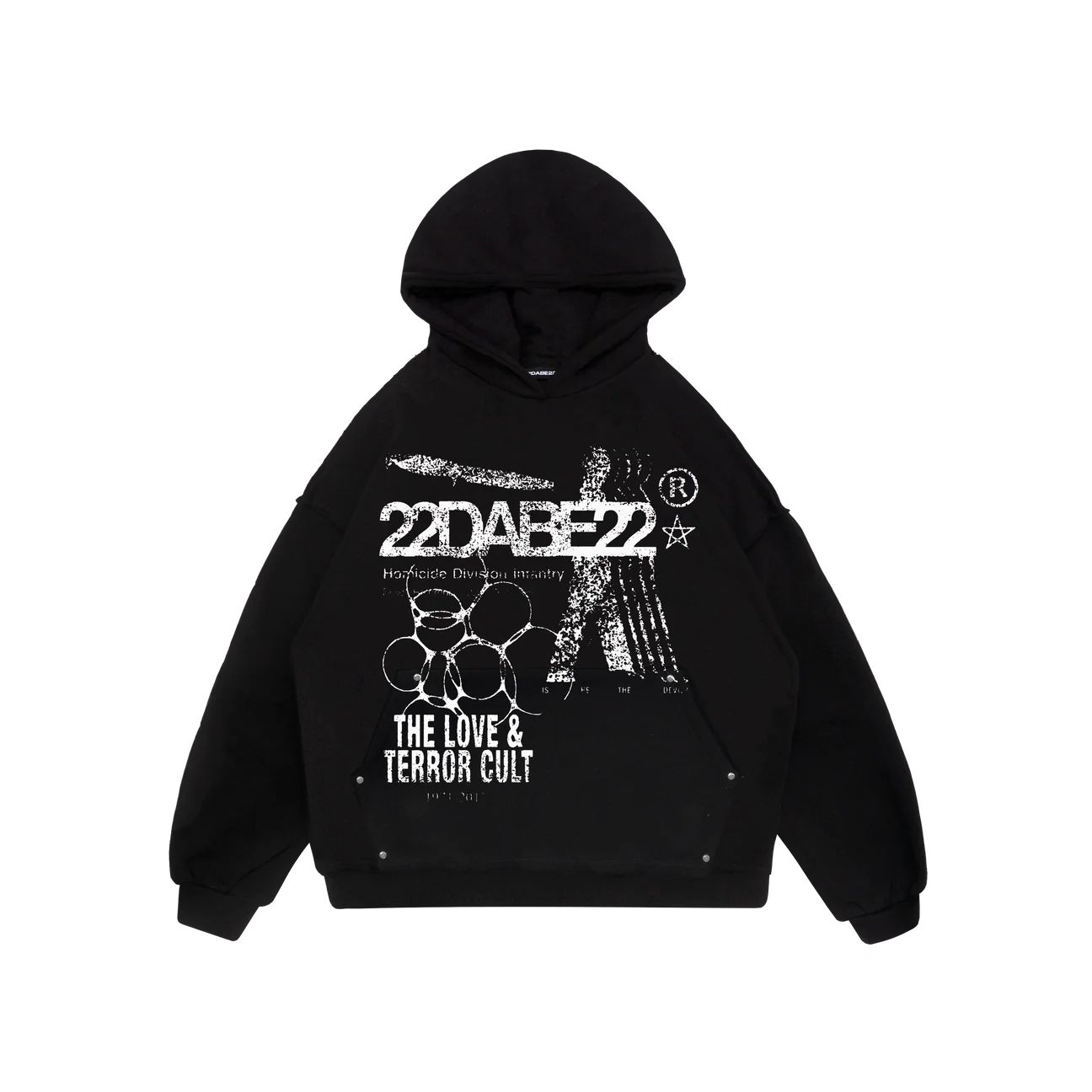 22Dabe22 Terror and Love Hoodie